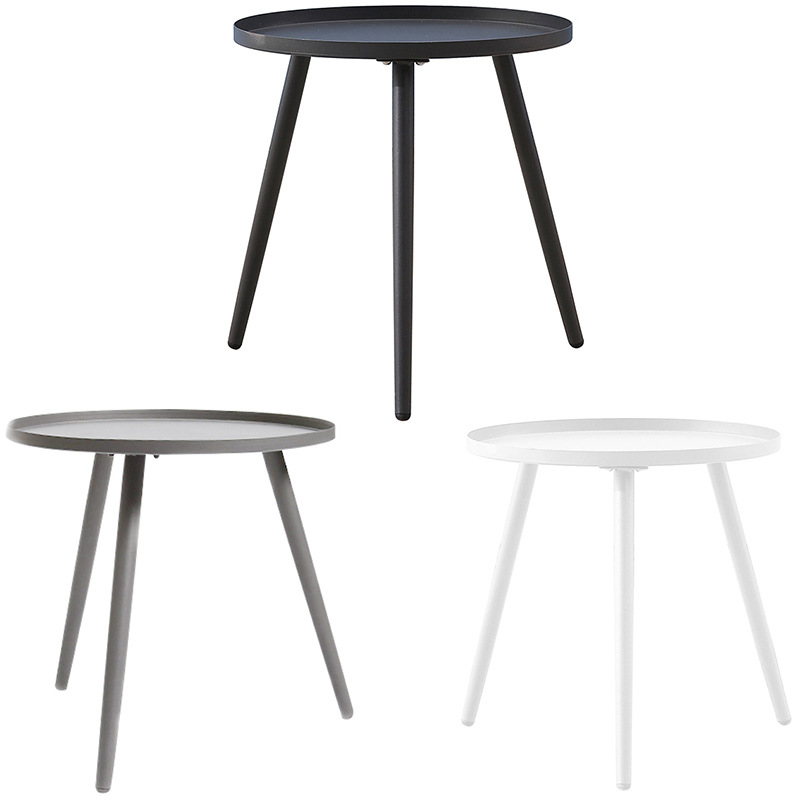 50*H50cm 철제 삼각 커피 테이블(3가지 색상 선택)
