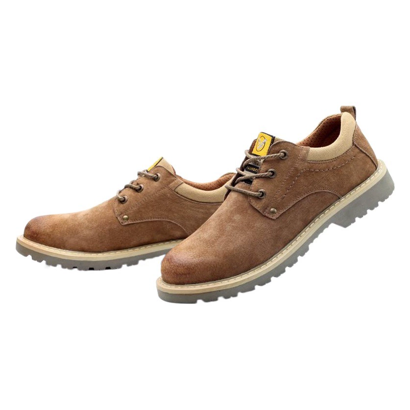 Зимние защитные сварочные ботинки с защитой от ударов, дышащие легкие рабочие ботинки из свиной кожи с защитой от проколов, мужские слипоны