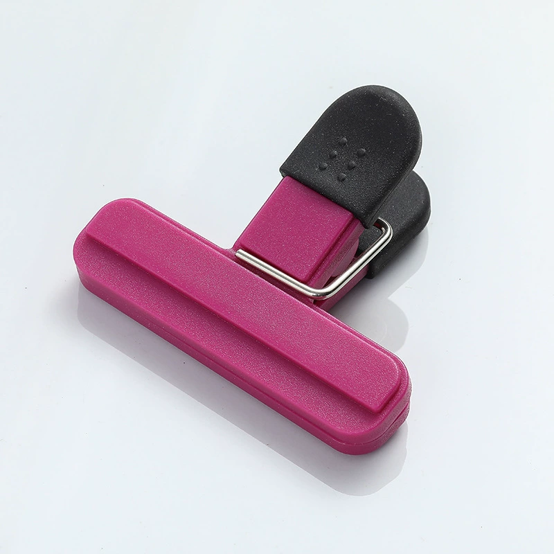 Копия silicone fresh -keeping clip многоцелевой пищевой - grade герметичная застежка для закусок, влагостойкая, простой пластиковый пакет - закрутка