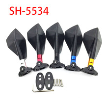 川崎ZX-6R ZX636忍者NINJA300摩托车改装CNC后视镜地平线反光镜