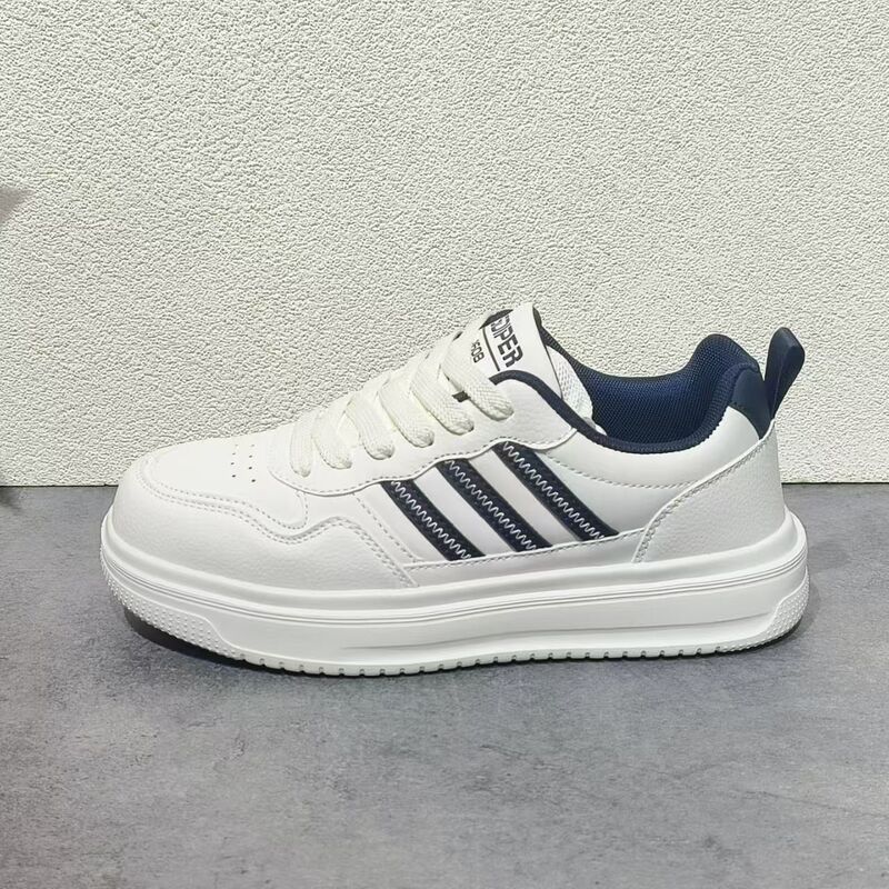 2025 New Autumn High-End Men's White Sneakers, Soft Sole, Versatile Sports Trendy Fashion Casual Shoes 2025 New Autumn High-End Men's White Sneakers, Soft Sole, Versatile Sports Trendy Fashion Casual Shoes