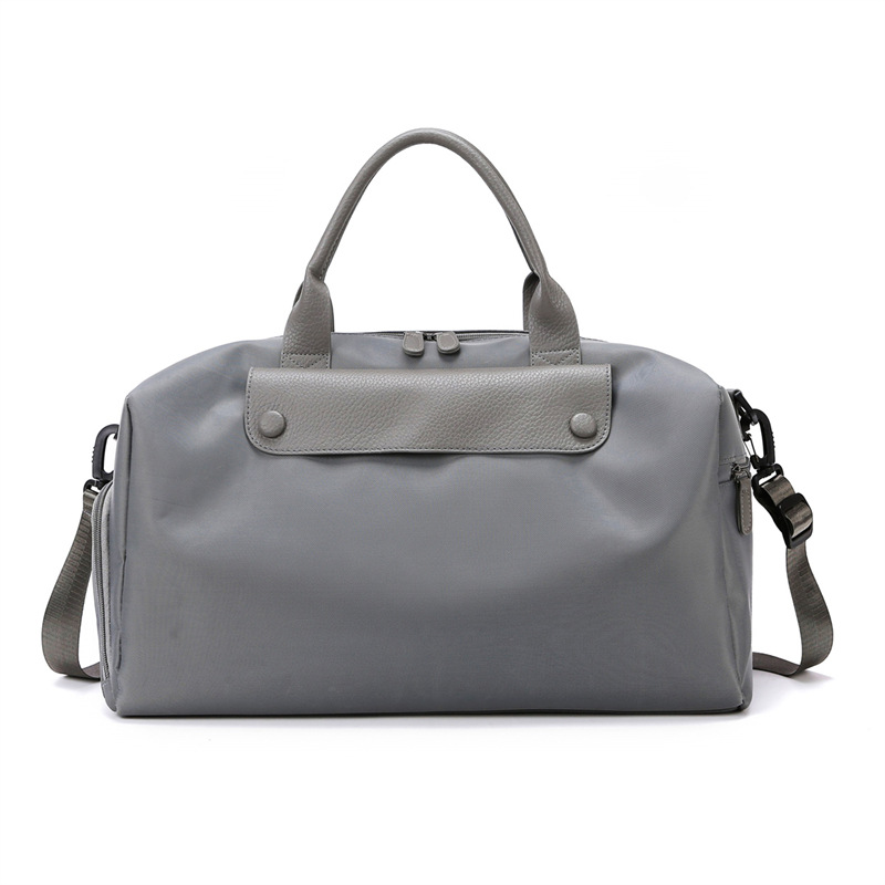 Bolsa de viaje transfronteriza de gran capacidad de separación seca y húmeda bolsa de fitness bolsa de tela Oxford portátil bolsa de viaje ligera bolsa