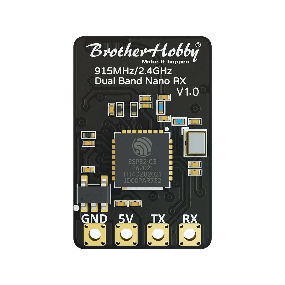BrotherHobby C3 900/2400 Двухдиапазонный 100 МВт Nano RX Приемник FPV
