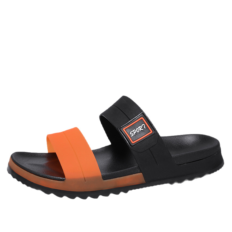 Sandalias de hombre 2025 verano, nuevas sandalias de playa antideslizantes para exteriores con un toque de alta gama, sandalias de suela gruesa para hombre. image 6