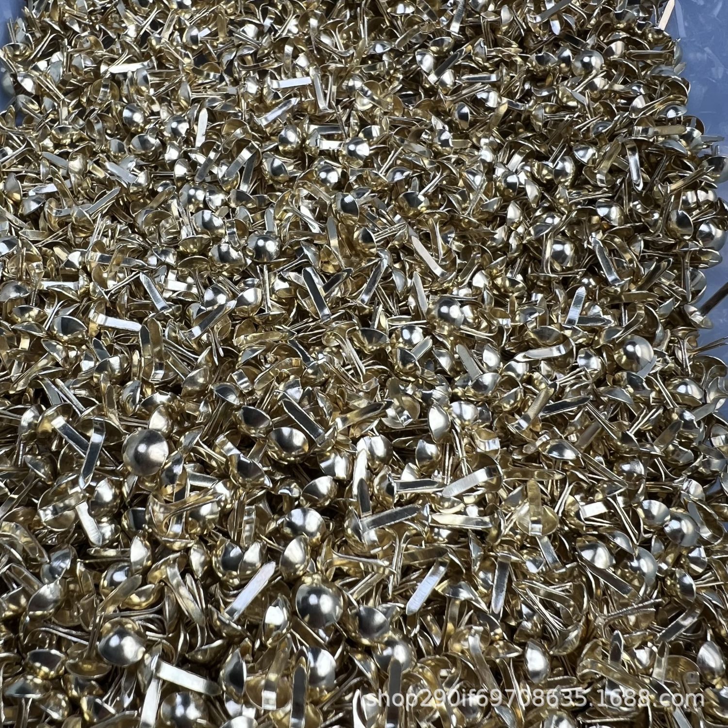 Color 4.5mm redonda cabeza doble pie