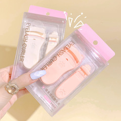 Fenling Cute-Style Cat-Paw Eyelash Curler: Natural Curl, Long-Lasting Hold, Portable Handheld, Partial Application Kit—Perfect for Beginners