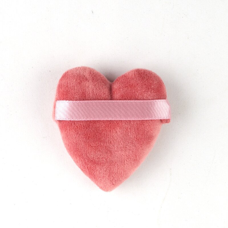 3 polvo de algodón en forma de corazón + 3 huevos de maquillaje de belleza secos y húmedos de doble uso Shein / temu un cabello