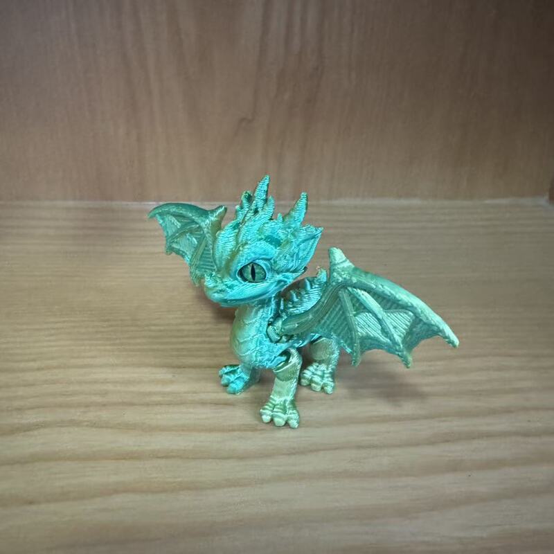 3D打印玩具恶魔翅膀飞龙关节可活动摆摊小玩具宠物摆件工艺礼品|undefined