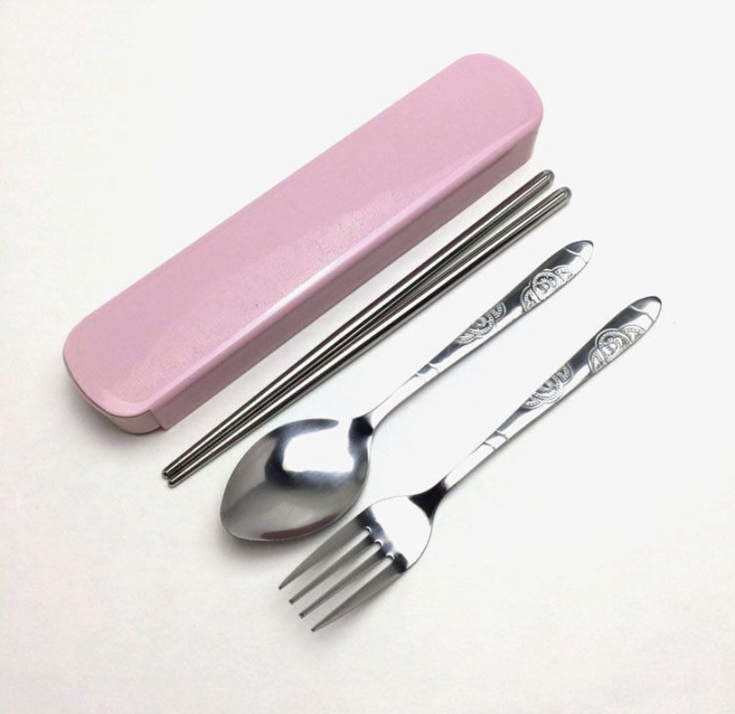 패턴 3 피스 세트 [핑크 박스]