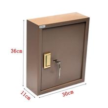 公家用保险箱夹万保险柜老人防盗车载翻式保管箱隐藏机械抽屉上