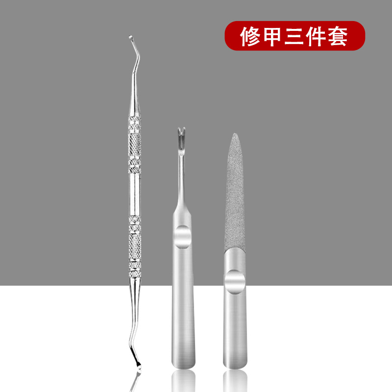 스톤 매니큐어 3종 세트