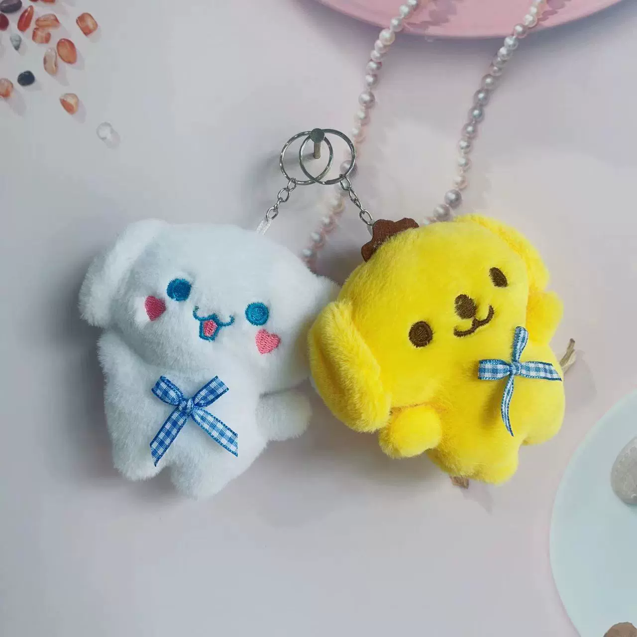 Симпатичная попурная плюшевая кукла Куломи 4 дюйма кукла кукла Оптовая продажа мультяшная лика сумка подвеска