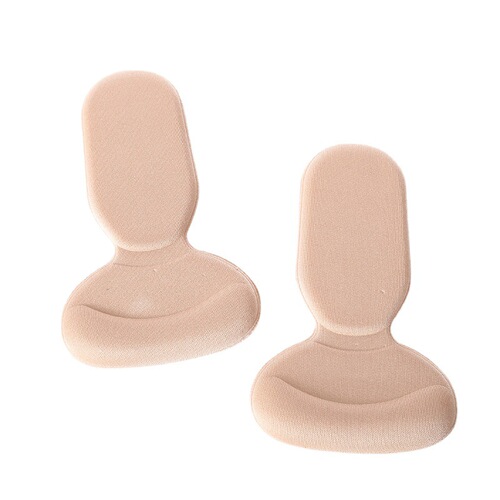 T-shaped two-in-one heel sticker sponge half-size pad T-shaped thickened non-slip high-heeled shoes anti-wear heel pad