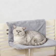 猫吊床冬季双层猫窝加绒悬挂式秋千吸盘挂窝宠物用品冬季保暖跨境