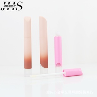 Gradient Rubber Paint Oblique Cover 2.5ml Lip Gloss Tube Empty Tube Lip Glaze Tube Cut Out Bottom Makeup Packaging Material Manufacturer Fixed Z Direct Batch