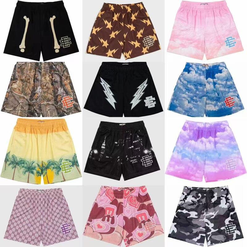 Eric Emanuel EE Shorts cross-border men's and women's trendy brand mesh quick-dry sports basketball shorts wholesale Eric Emanuel EE Shorts cross-border men's and women's trendy brand mesh quick-dry sports basketball shorts wholesale