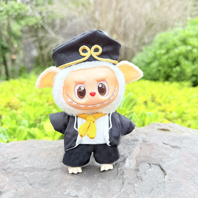 仅衣服] 一/二代La布布衣服挂件拉布布坐坐派对娃衣挂件草莓熊萌|undefined