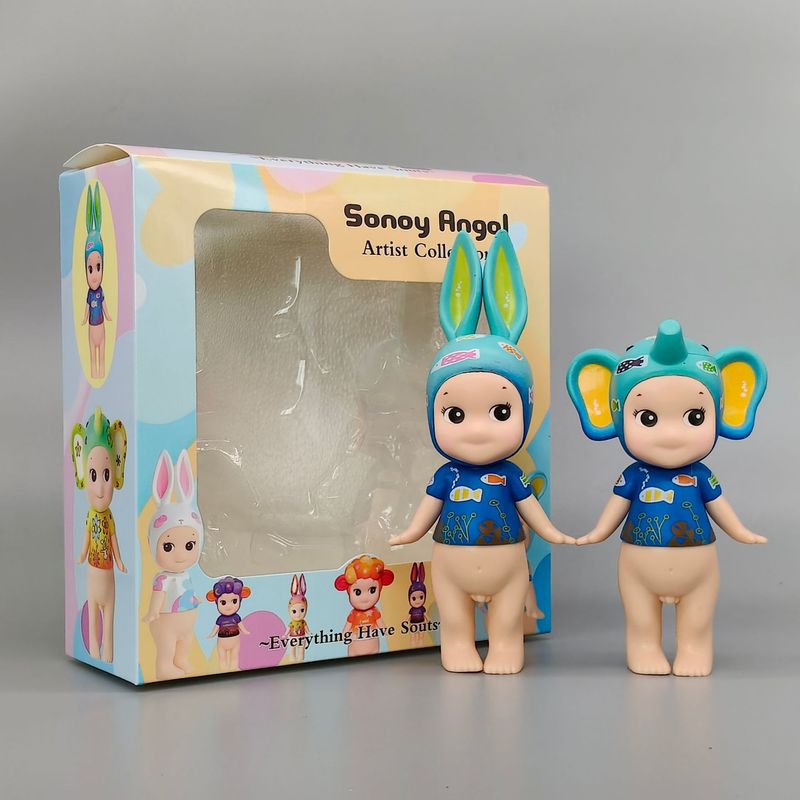 クロスボーダー 2/12 モデル天使 12 ピースブリスターセット手作り車の装飾品デスクトップ装飾卸売|undefined