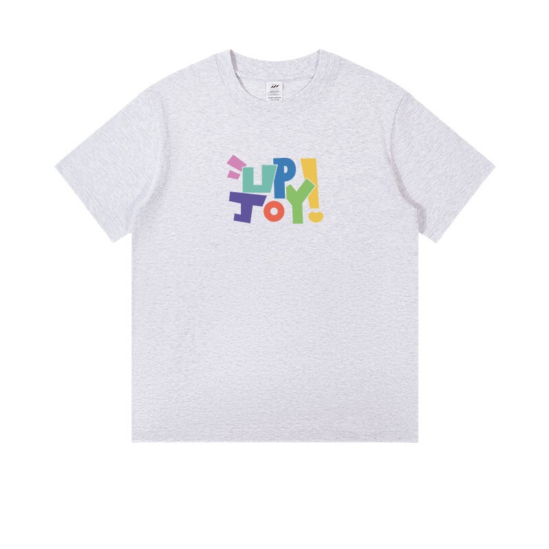 トレンドブランドの万能カラープリント半袖Tシャツ、夏のファッショナブルな個性的なカジュアル通勤トップス、男女兼用、インスタ映え、卸売|undefined