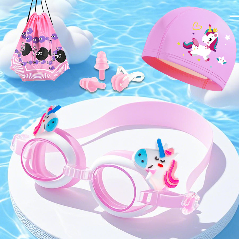Gafas de Natación Infantil de PC Impermeable y Antivaho para Piscina image 16