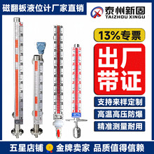 磁翻板液位计带远传不锈钢防爆高温高压磁性开关侧装顶装水油位计