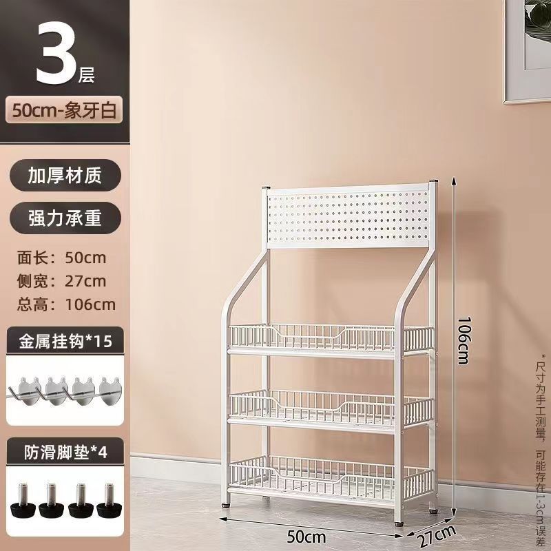 50 길이 [흰색 3겹 + 후크] 두꺼운 도르래