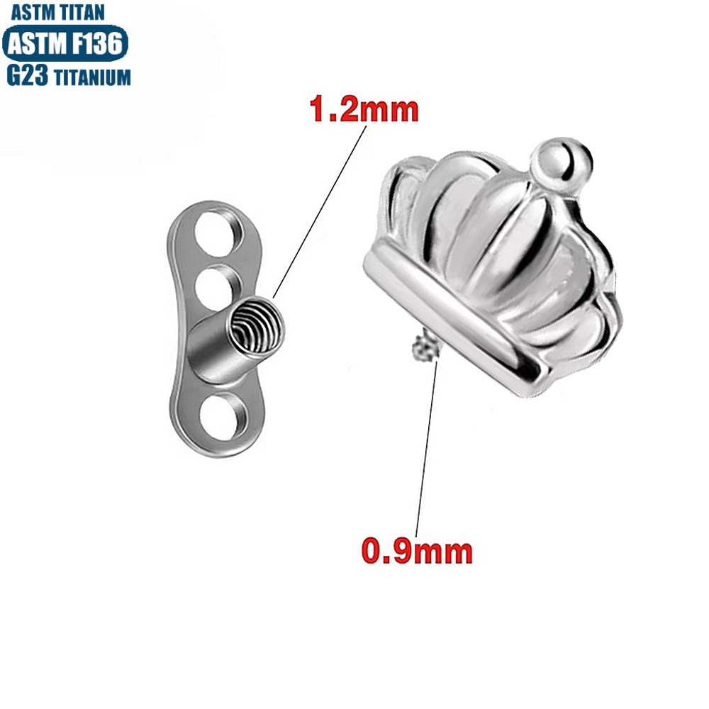 Labret stud lip piercing jewelry styling detail