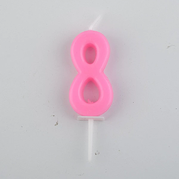 Pink bag in number 8