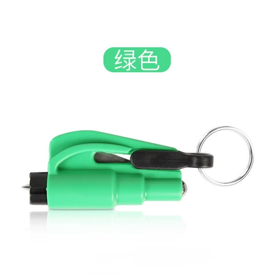 in-car escape hammer, multifunctional | Qəza çəkici - glossy-marble-green