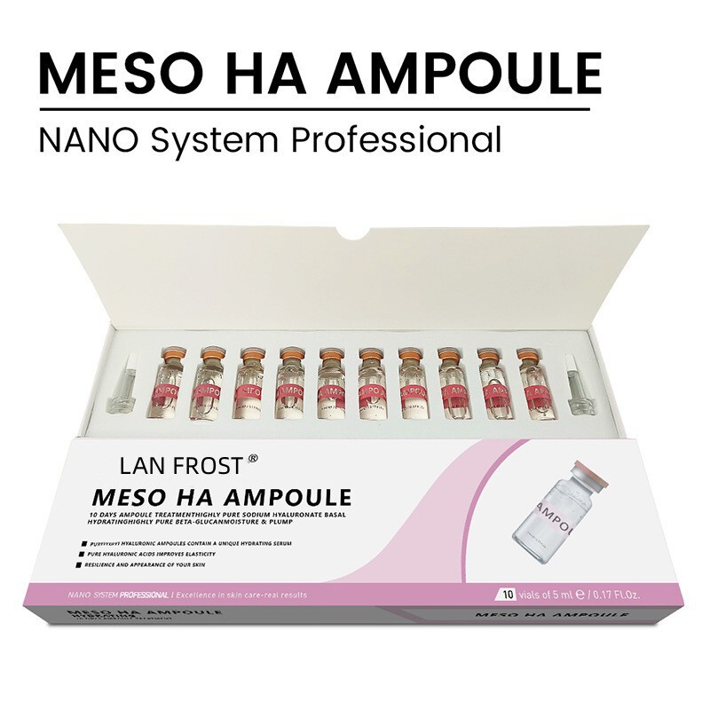 Cross-Border Lan Frost Micro-Needle Device Hyaluronic Acid Ampoule 5ml Set for Applying Hyaluronic Acid to Hydrate the Skin