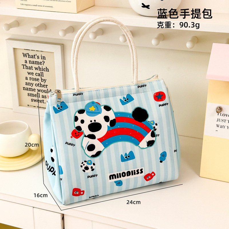 新商品アニメかわいい弁当箱ハンドバッグ野炊飯弁当バッグ大容量収納袋お土産袋バッグ|undefined
