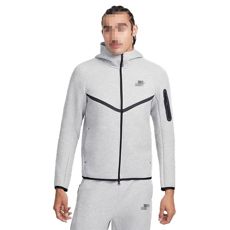 Fashionista otoño y invierno con camisa con capuzas de terciopelo, moda deportiva casual con cremallera, cardigan, abrigo de protección