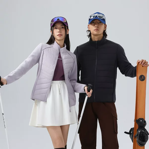 New Korean-style stand-up collar cotton jacket, unisex, simple solid color, lightweight, suitable for couples, thickened for warmth, loose-fitting cotton coat