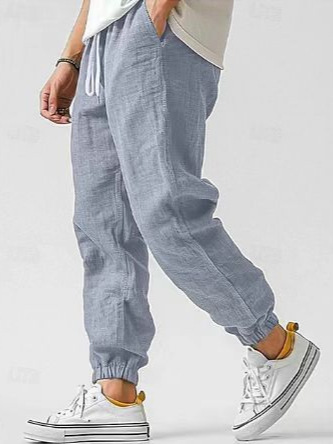 Herren Slim Fit Jogger Freizeithose Für Frühling Und Sommer_voghion.com
