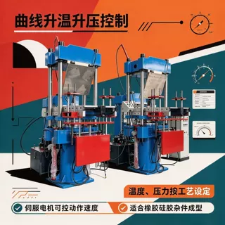 防滑防水耐磨抗震网格橡胶脚垫平板电热成型机 胶垫片硫化热压机