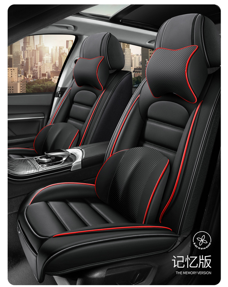 Cross-border leather car seat cover all-inclusive four-season universal seat cover four-season cushion seat cover car cushion wash-free