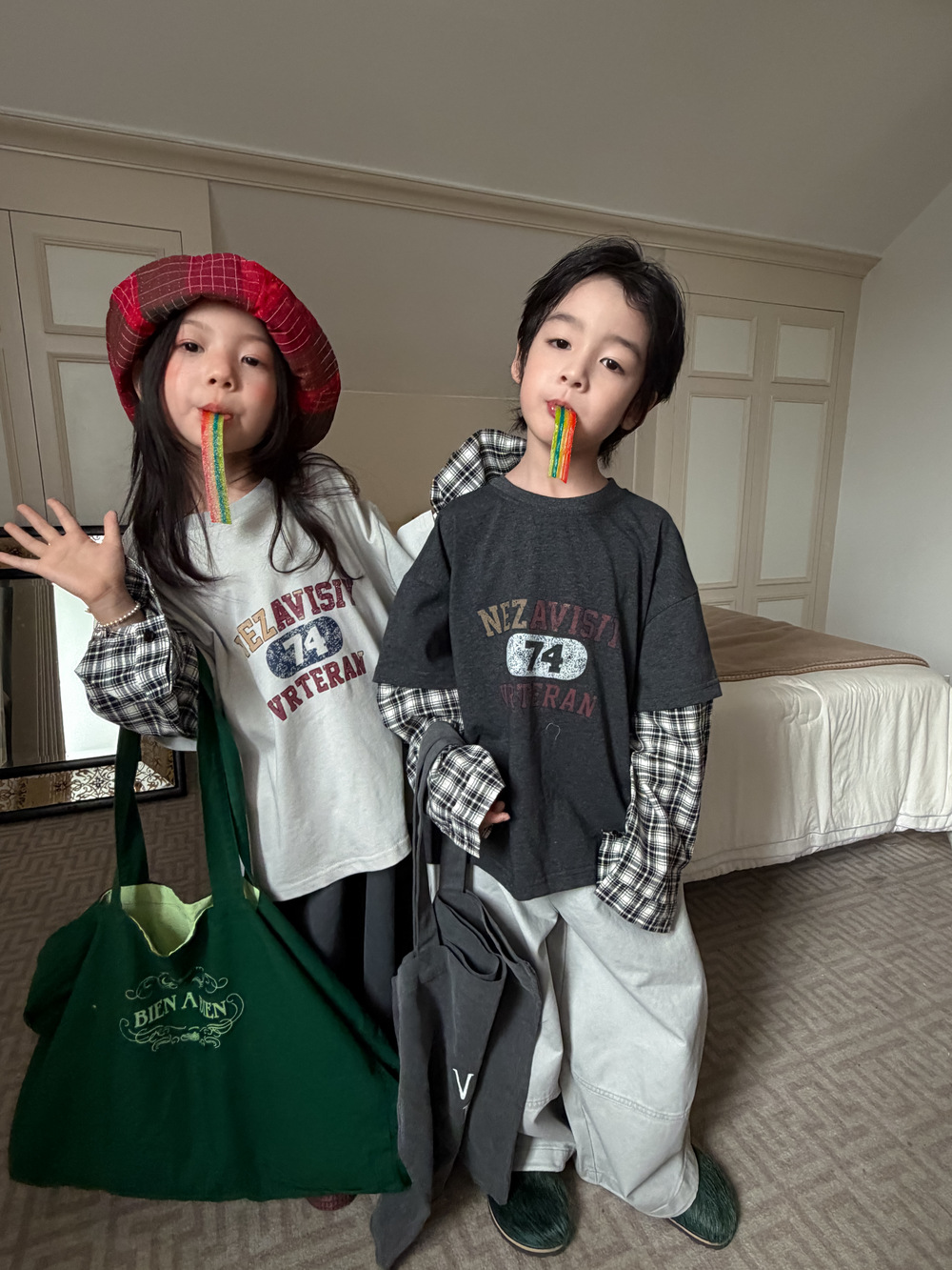Children's demi-season T-shirt