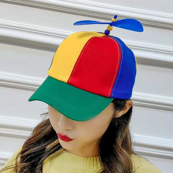 Bamboo Dragonfly Baseball Cap Custom Wholesale New Style All-Season Fashion Color-Blocking Baseball Cap Outdoor Casual Sun Protection Hat