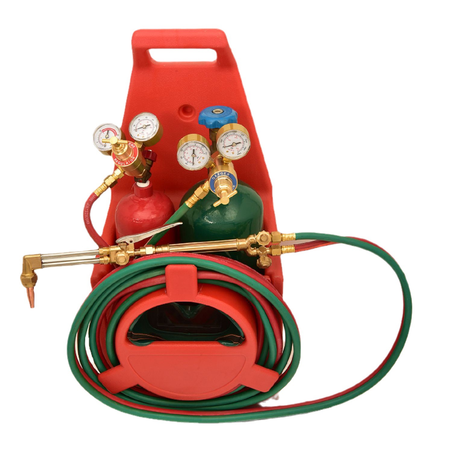 亚马逊焊割套装  便携式焊具  焊割套装  4L气焊组合氧气乙炔套装