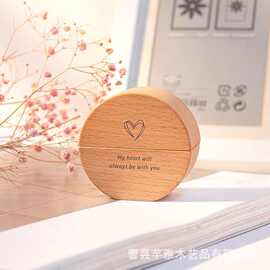 木质宠物骨灰盒猫咪狗狗毛发收纳盒宠物毛发纪念盒乳牙盒殡葬棺材