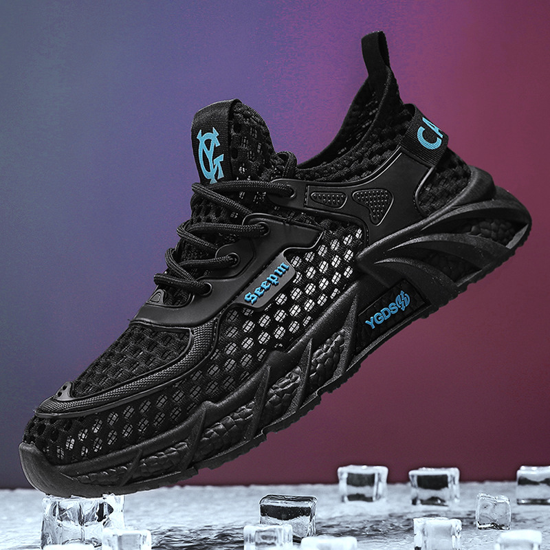 One piece of wading shoes Jintai hollow and breathable ★ sports quick-drying mesh shoes trendy shoe manufacturer prefers one piece for dropshipping