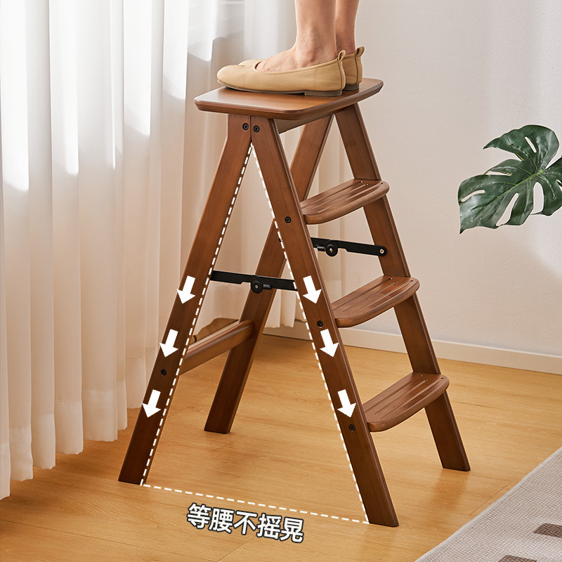 Taburete de escalera multifuncional plegable, banco de escalada para el hogar, escalón, taburete, escalera pequeña portátil, taburete alto de cocina