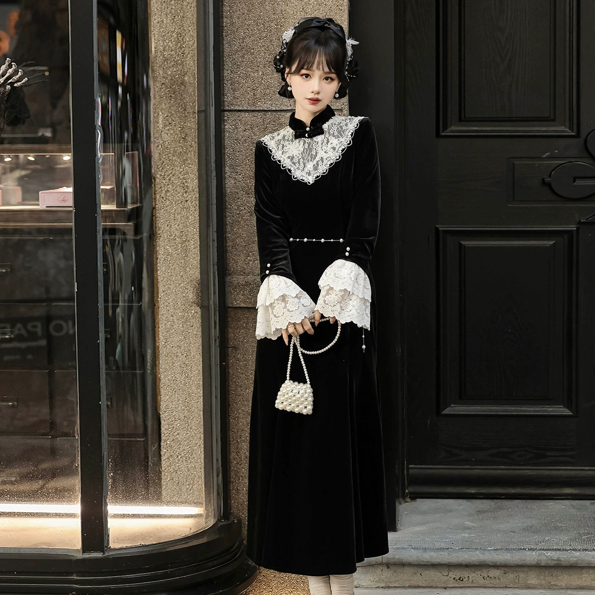 Yimengge оригинальный дизайн Yijianfanghua han dynasty женская национальная стильная новая повседневная рабочая одежда в стиле шинуазри новое платье X231