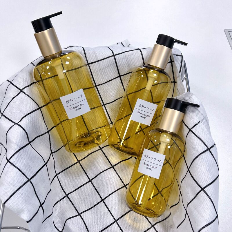 250 350 500 ml European-style Light Luxury Hotel Shampoo Bottle Bath Dew Bottle Home Toilet Bottled 250 350 500 ml European-style Light Luxury Hotel Shampoo Bottle Bath Dew Bottle Home Toilet Bottled