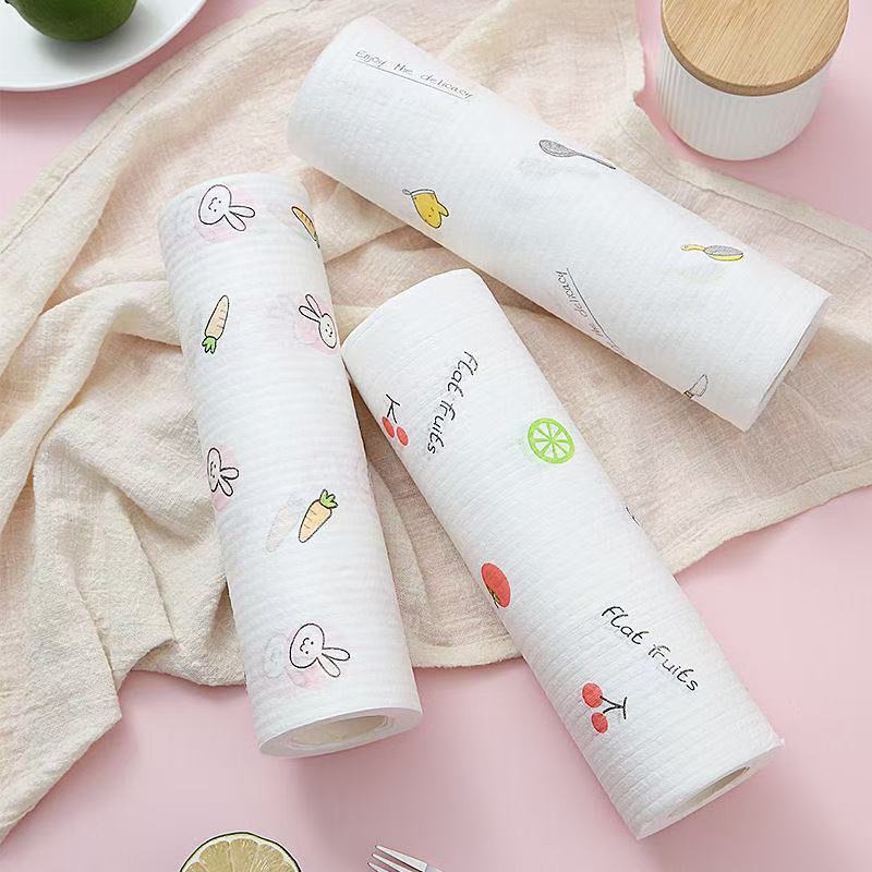 キッチン使い捨て雑巾、特別な乾湿両用ハウスキーピングクリーニング用品、厚手の食器洗い雑巾、卸売|undefined