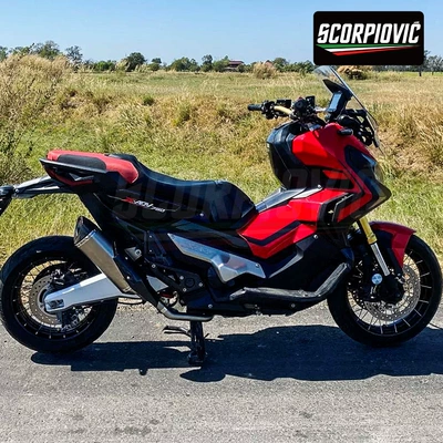 Non-Destructive Installation, Motorcycle exhaust pipe