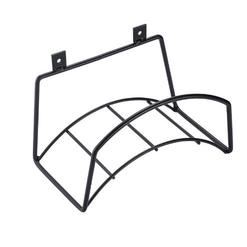 rack de almacenamiento de tubería de agua tipo pared de patio transfronterizo desmontable rack de espera de agua de hierro forjado rack de almacenamiento de manguera de pared de jardín