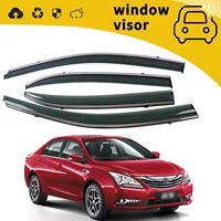 Подходит для BYD S2/S3 12-13, защита от дождя, дверной щиток от дождя, оконная доска от дождя, модификация доски от дождя