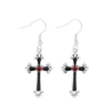 001-74. Cross Earrings