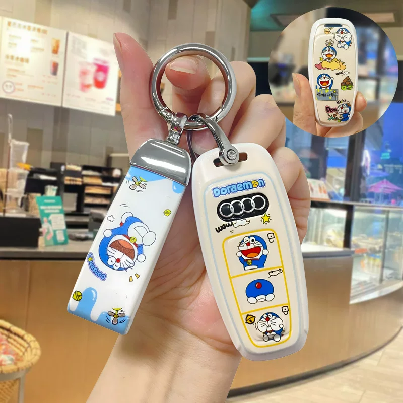 Чехол для ключа Audi для A4L A6L Q5L A3 Q3 Q2L, пряжка A6, корпус A8, сумка A8, A7, Q7